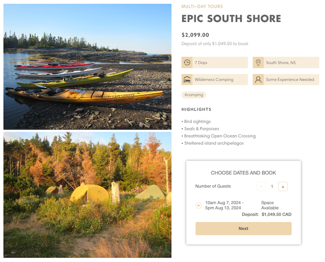 Cape LaHave website